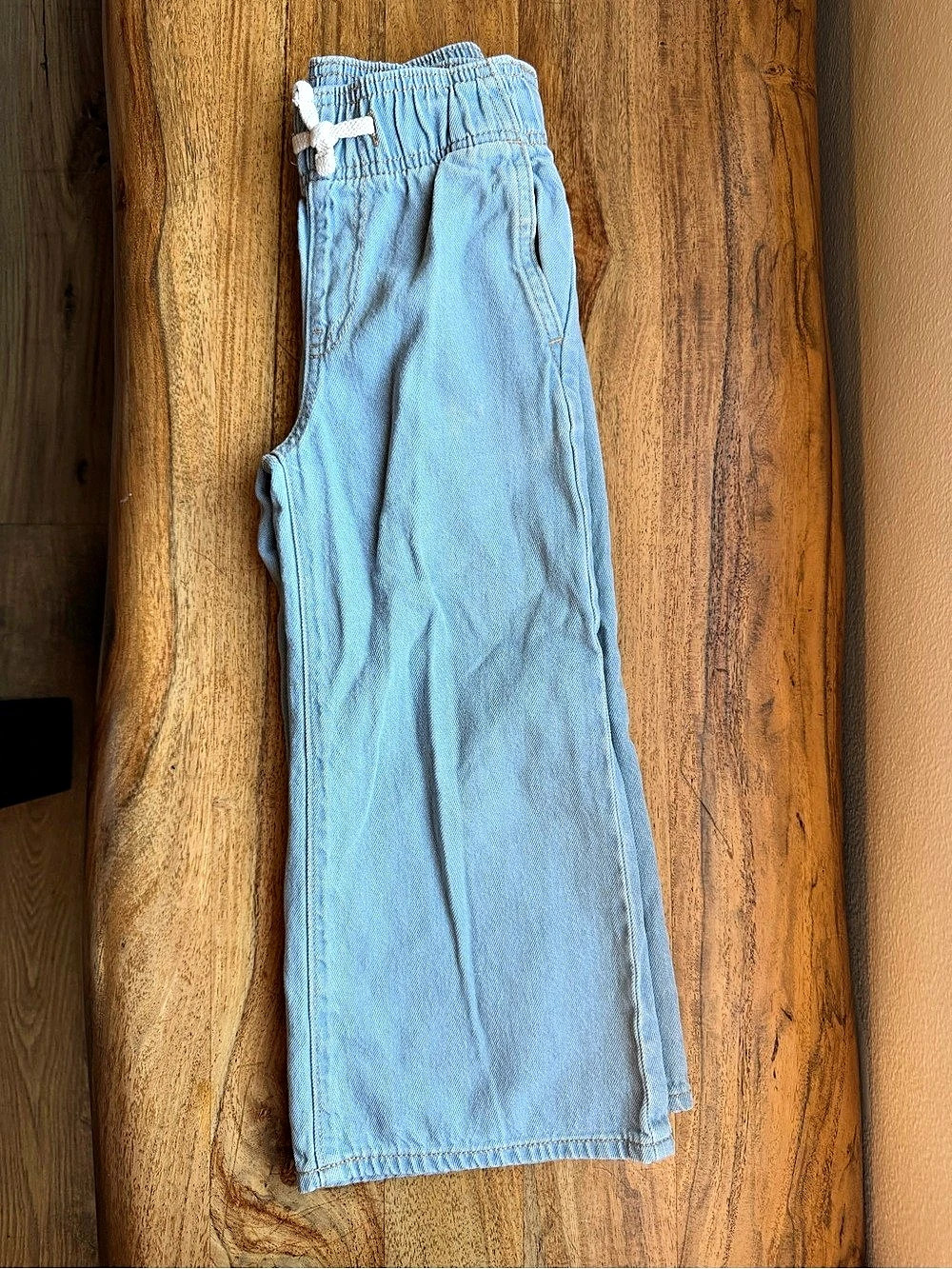 Old Navy High-Rise Baggy Blue Girls XS Baggy Shorts Like New